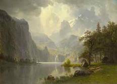 Bierstadt Painting