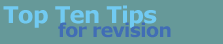 Ten top tips - revision_tips