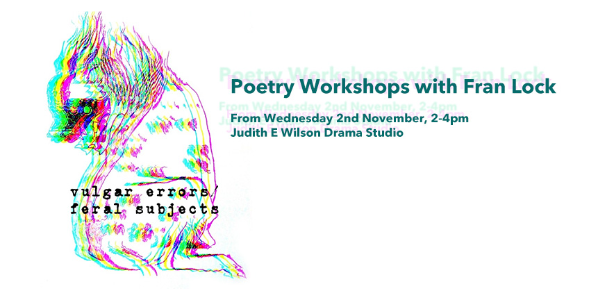 Poetry Workshops Beginning Nov 2022 - Drama Studio