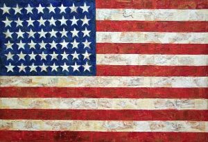 Jasper Johns, "Flag", 1954-55, MoMA, New York Credit: Diego López Román 