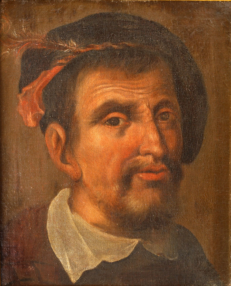 Retrato de Hernando Colón. Reproducido con permiso del Cabildo Catedral de Sevilla. Biblioteca Capitular Colombina.