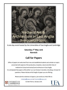 UEA Camb medieval symposium call for papers