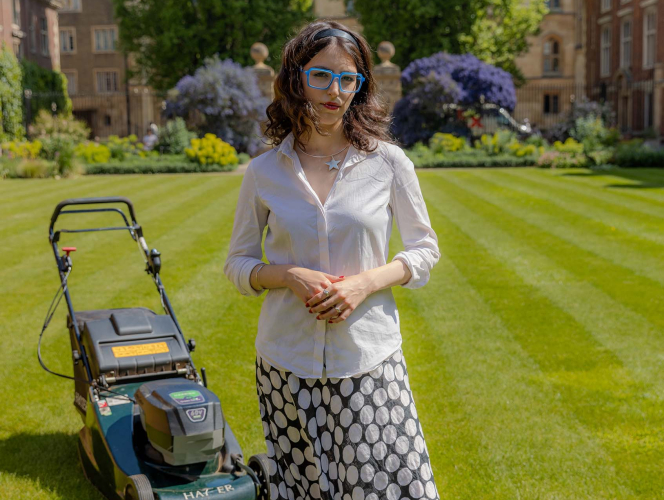 Francesca Gardner at St Catharine's College, Cambridge