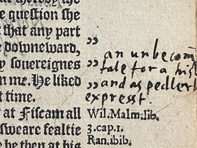 Images of Holinshed's Chronicles by permission of the Phoenix Public Library featured on University Library website
