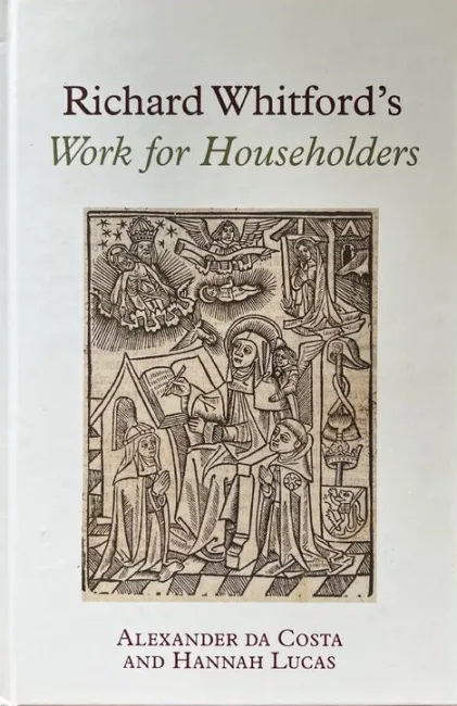 front cover showing St Bridget receiving her revelations