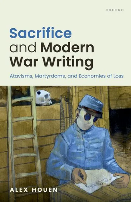 frontcover showing someone writing in mask