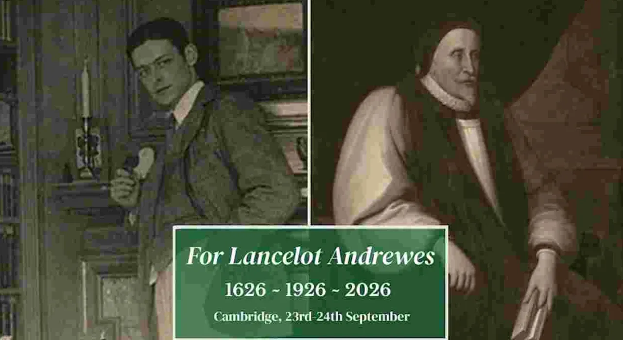 two black and white pictures of Lancelot Andrews