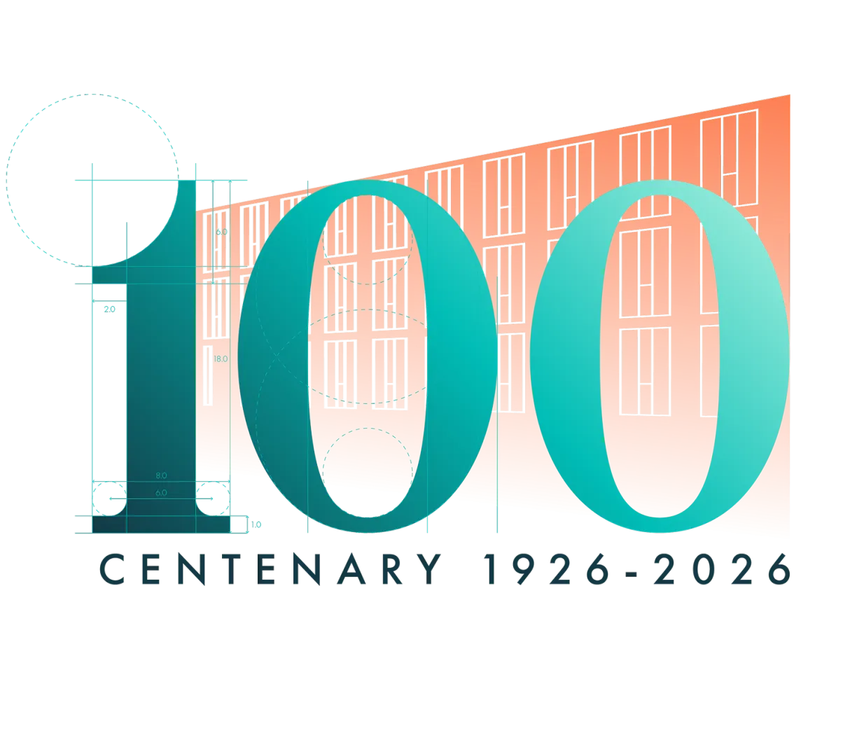 Centenary logo