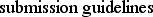 Submission Guidelines