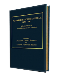 Cover image: Petrarch's English Laurels, by Boswell and Braden