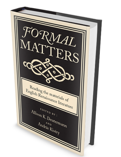 Cover image: Formal Matters: by Deutermann and Kisery