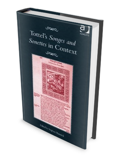 Cover image: Tottel's Songes and Sonnettes by Stephen Hamrick, ed.