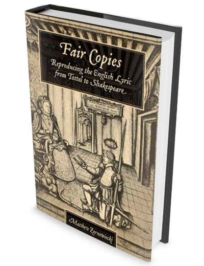 Cover image: Fair Copies: by Matthew Zarnowiecki