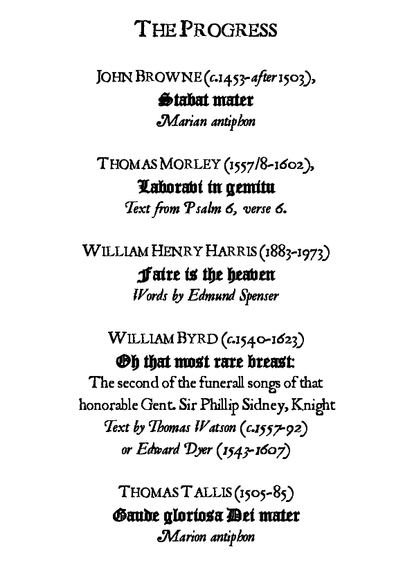 Image 2 from concert program